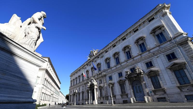 Il palazzo della Corte Costituzionale