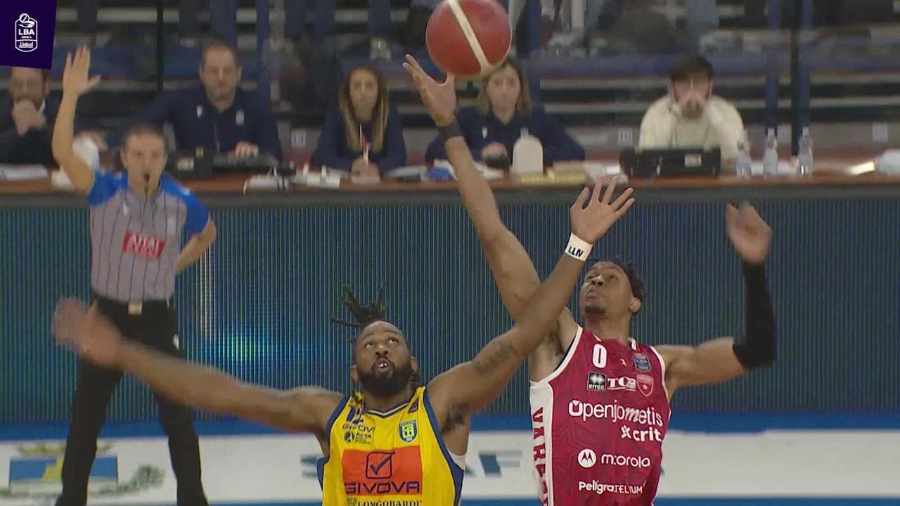 Basket serie A, gli highlights di Scafati vs Varese