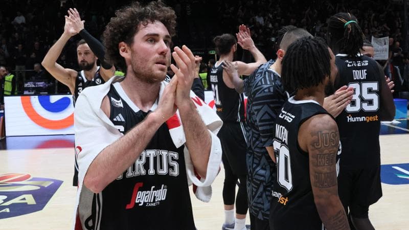 Basket: Trento passa anche a Pistoia, la Virtus Bologna ribalta Sassari
