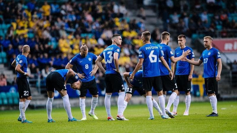Nazionali estoni in campo