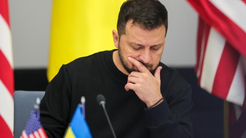 Il presidente ucraino Zelensky
