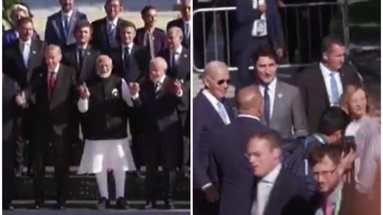 G20, Biden, Meloni e Trudeau tardano e saltano la foto di gruppo (ma gli altri leader non aspettano)