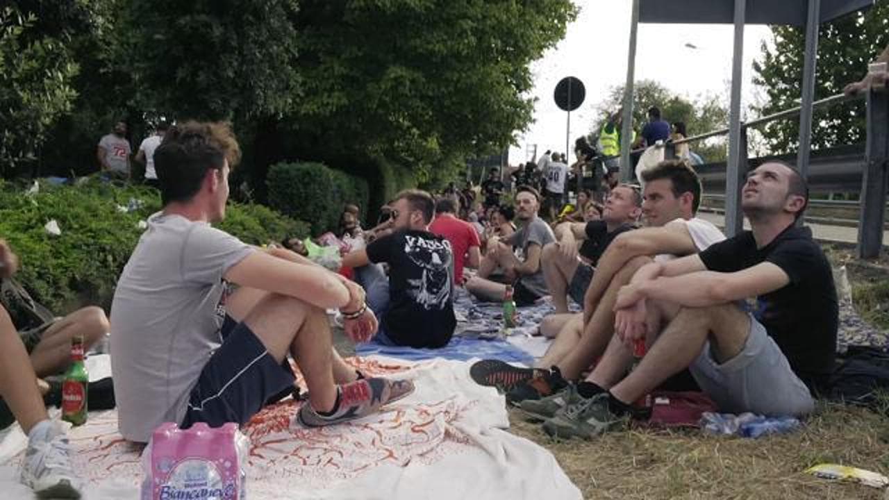 Il primo della fila di Modena Park, in coda da oltre un mese per vedere ...