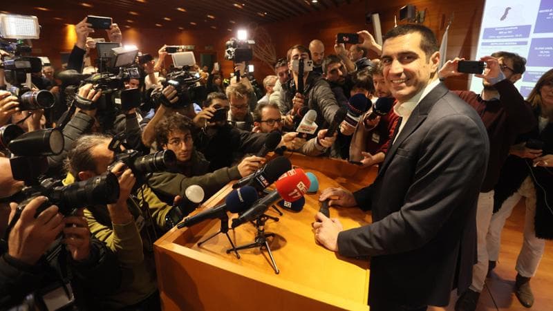 Bologna, 18 novembre: Michele de Pascale dopo la vittoria