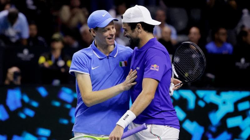 Coppa Davis, Italia-Argentina in diretta: Sinner e Berrettini vincono il doppio, è semifinale