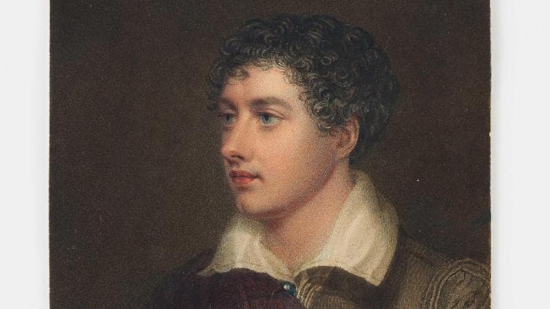 Byron in un ritratto del museo  (@ Emanuele Rambaldi)