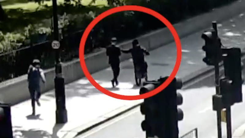 Video Metropolitan Police di Londra