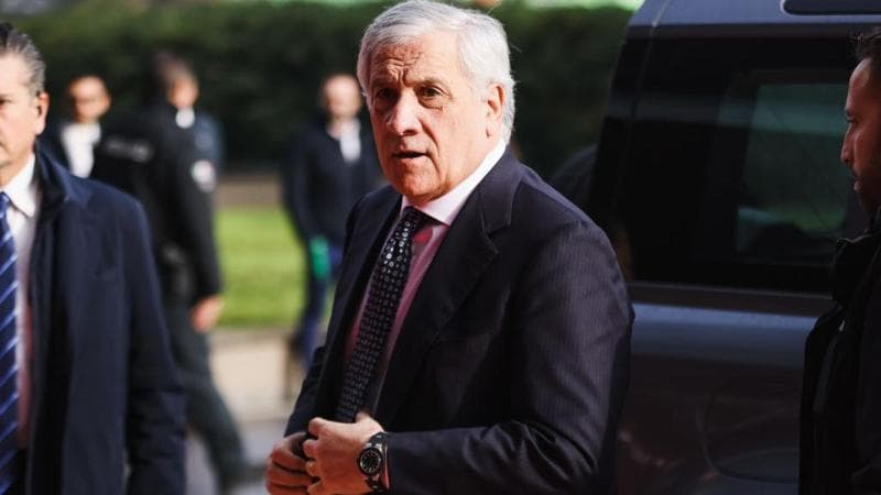 Il segretario di Forza Italia e vicepremier Antonio Tajani
