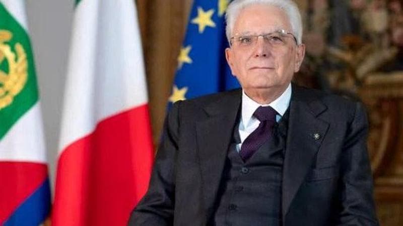 Il presidente della Repubblica, Sergio Mattarella
