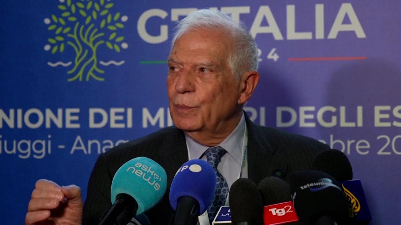 Libano, Borrell: "No a scuse per cessate il fuoco, mandato d'arresto per Netanyahu è un obbligo"