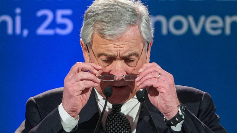 Antonio Tajani (Alessandra Tarantino / AFP)
