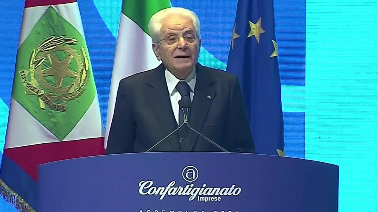 Mattarella: "L'aumento degli artigiani tra gli immigrati sviluppa talenti e innova i mercati"