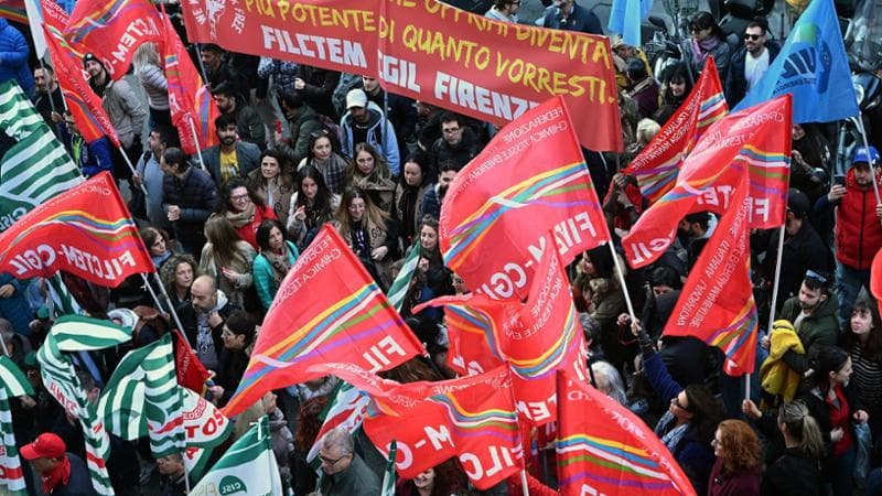Firenze, 12 novembre: in piazza per il lavoro