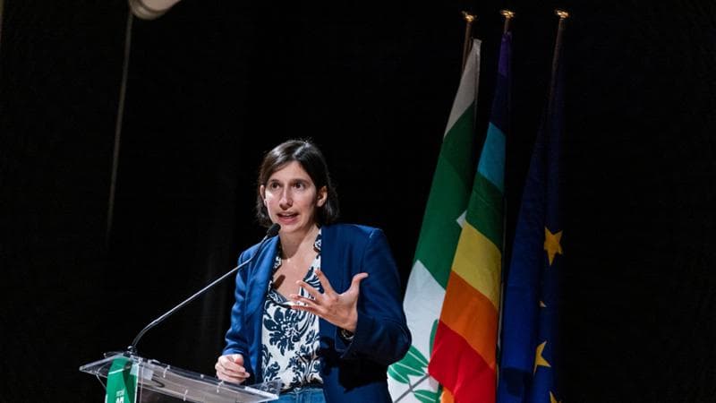 27/11/24 Roma,Elly Schlein partecipa al convegno Per l'universita’ e la ricerca, beni pubblici organizzato dal PD