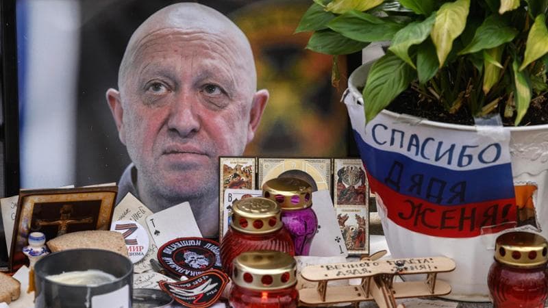Un memoriale in onore di Prigozhin a Mosca