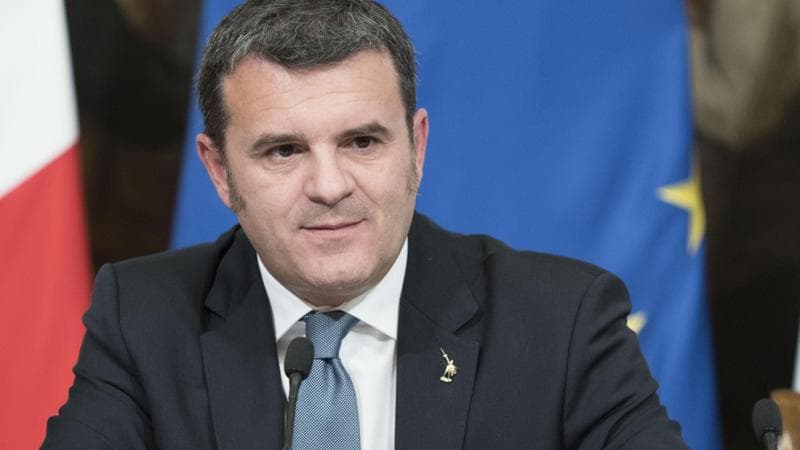 Il vicepresidente del Senato, il leghista Gian Marco Centinaio
