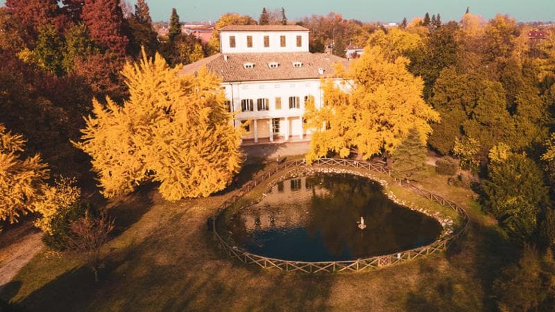 Formigine, Villa Gandini, parco