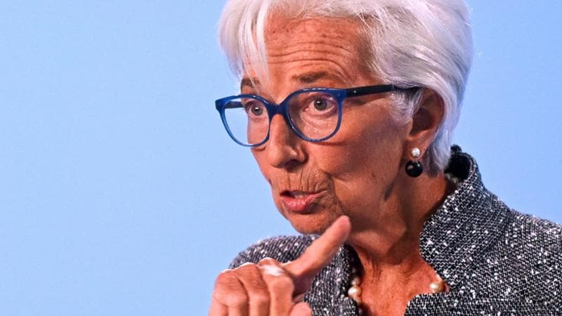 La presidente della Banca centrale europea Christine Lagarde