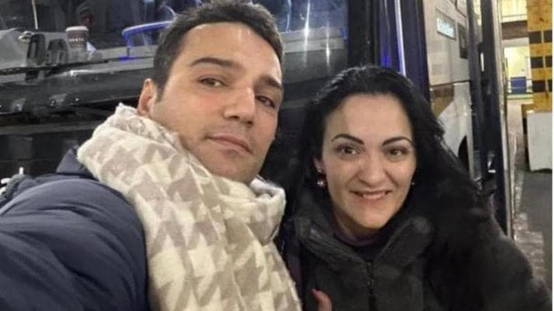 Elanain Sharif, l'attore porno italo egiziano arrestato in Egitto, con la collega Mary Rider