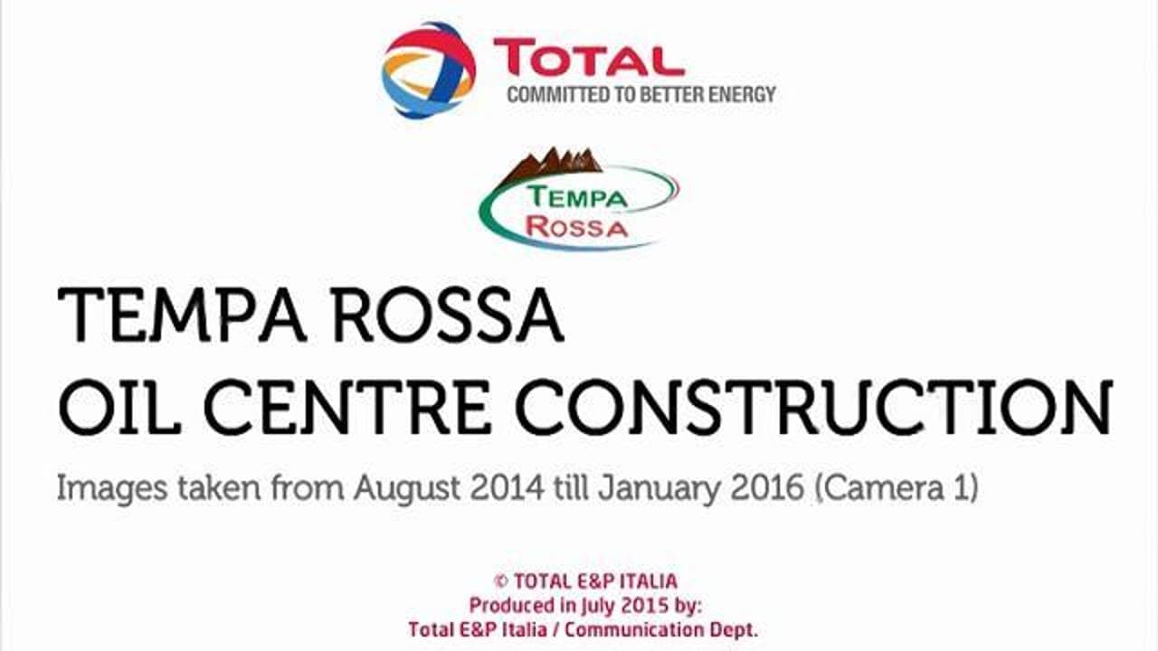 Tempa Rosa Tempa Rossa, la costruzione dell'impianto: il timelapse - la Repubblica
