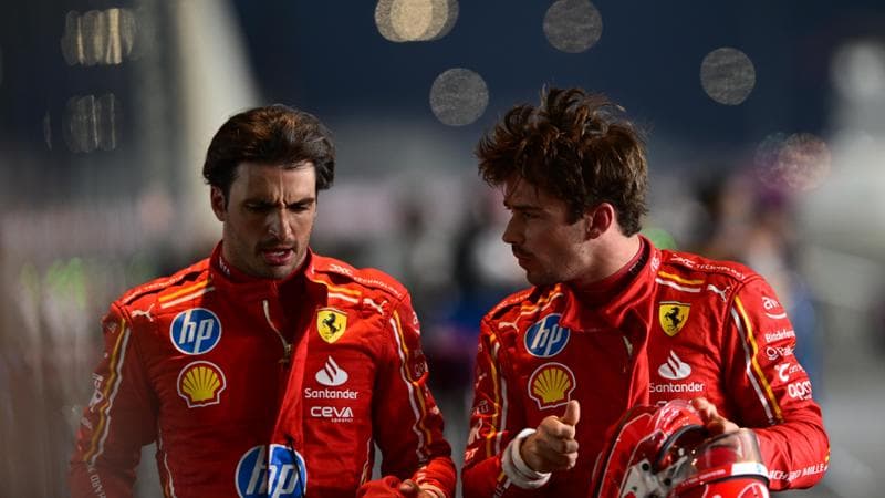 Carlos Sainz e Charles Leclerc