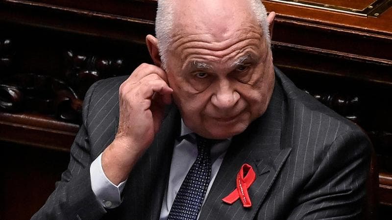 Il ministro della Giustizia, Carlo Nordio, durante il question time alla Camera dei Deputati, Roma, 27 novembre 2024. ANSA/RICCARDO ANTIMIANI