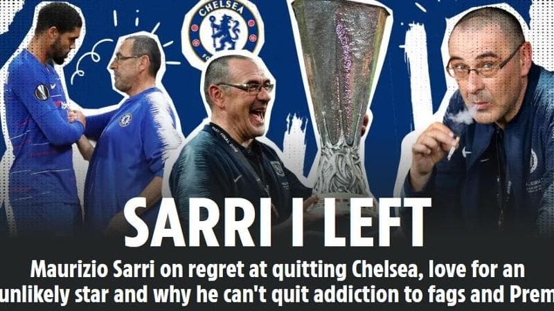 L'intervista di Sarri a The Sun