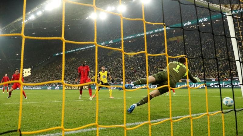 Il gol del pareggio di Musiala