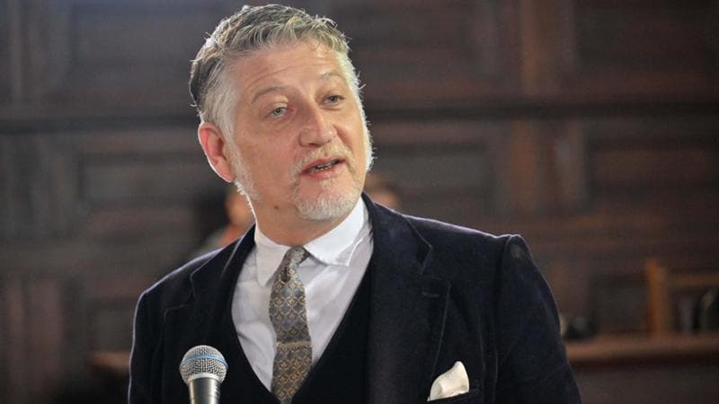 Il ministro della Cultura Alessandro Giuli