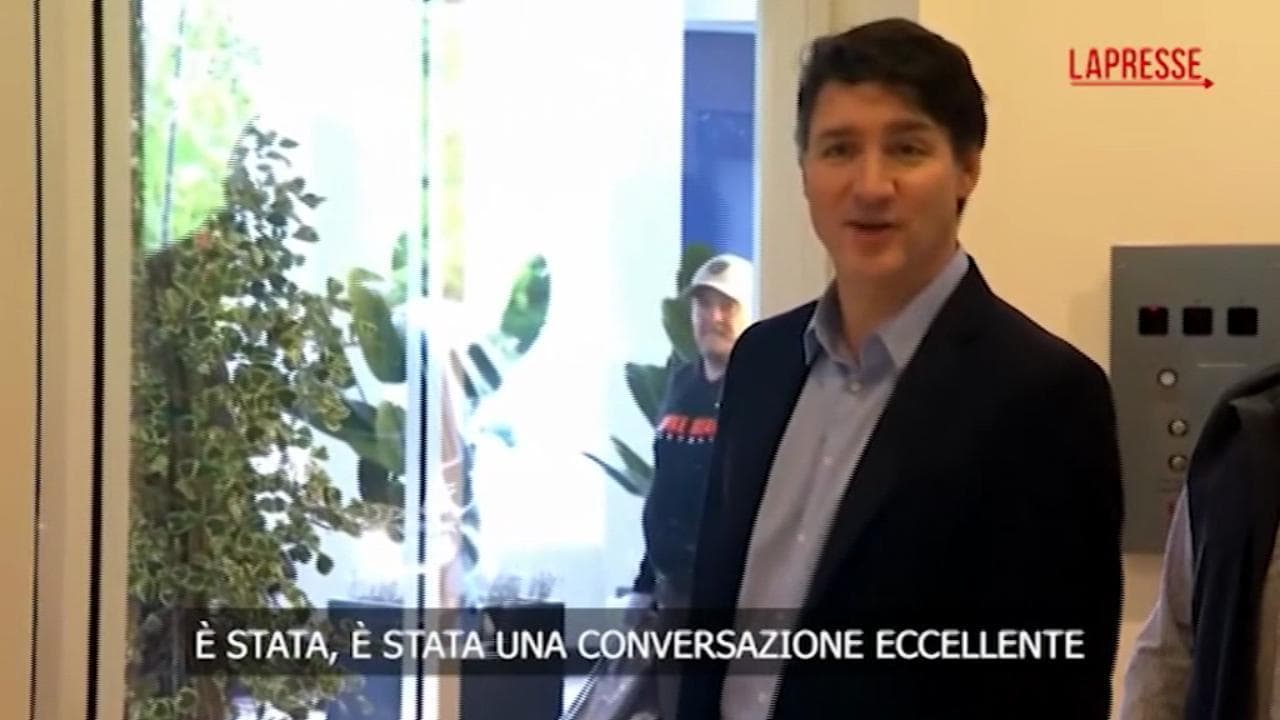 Dazi, Trudeau dopo incontro con Trump: "Una conversazione eccellente"