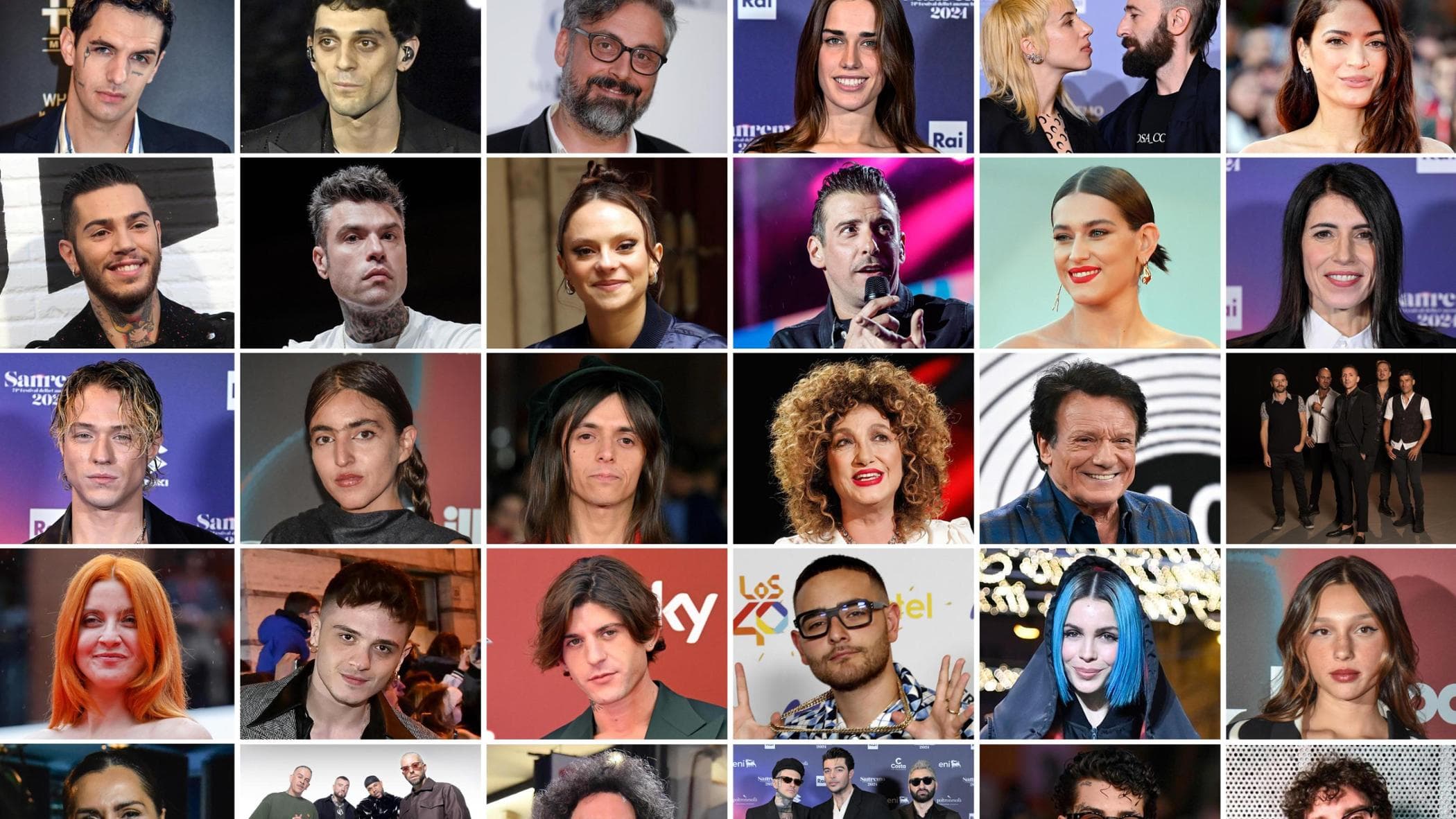 アキレ・ラウロからウィリー・ペヨーテまで、2025年サンレモに出場する30人のビッグネーム