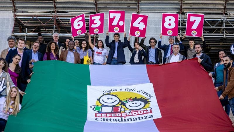 Cittadinanza, primi incontri in vista del referendum. Il 15 dicembre la decisione della Cassazione