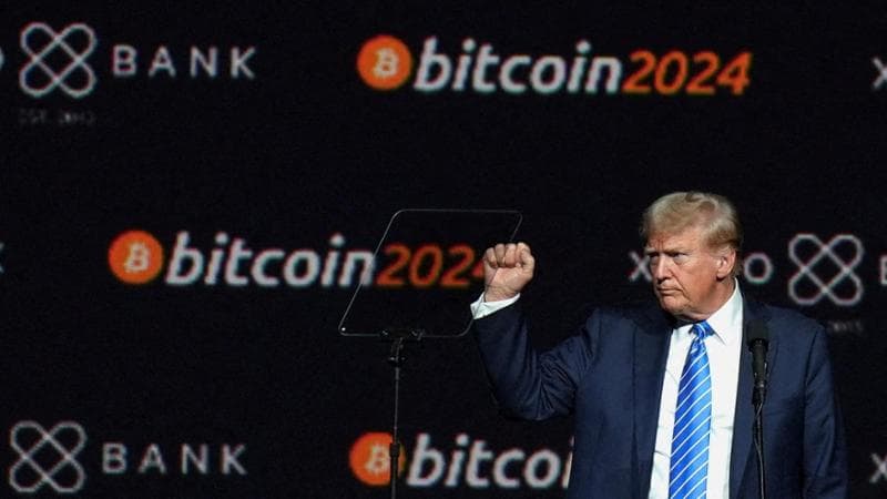 Trump prese parte alla conferenza Bitcoin 2024 di Nashville