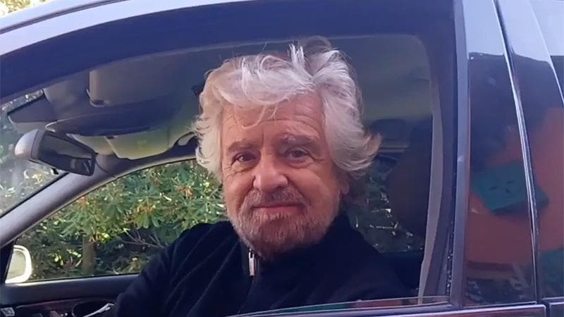 Beppe Grillo, fondatore del Movimento 5S
