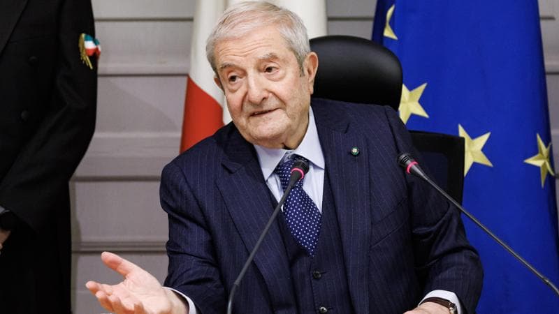 Il presidente della Consulta Augusto Barbera&nbsp;
