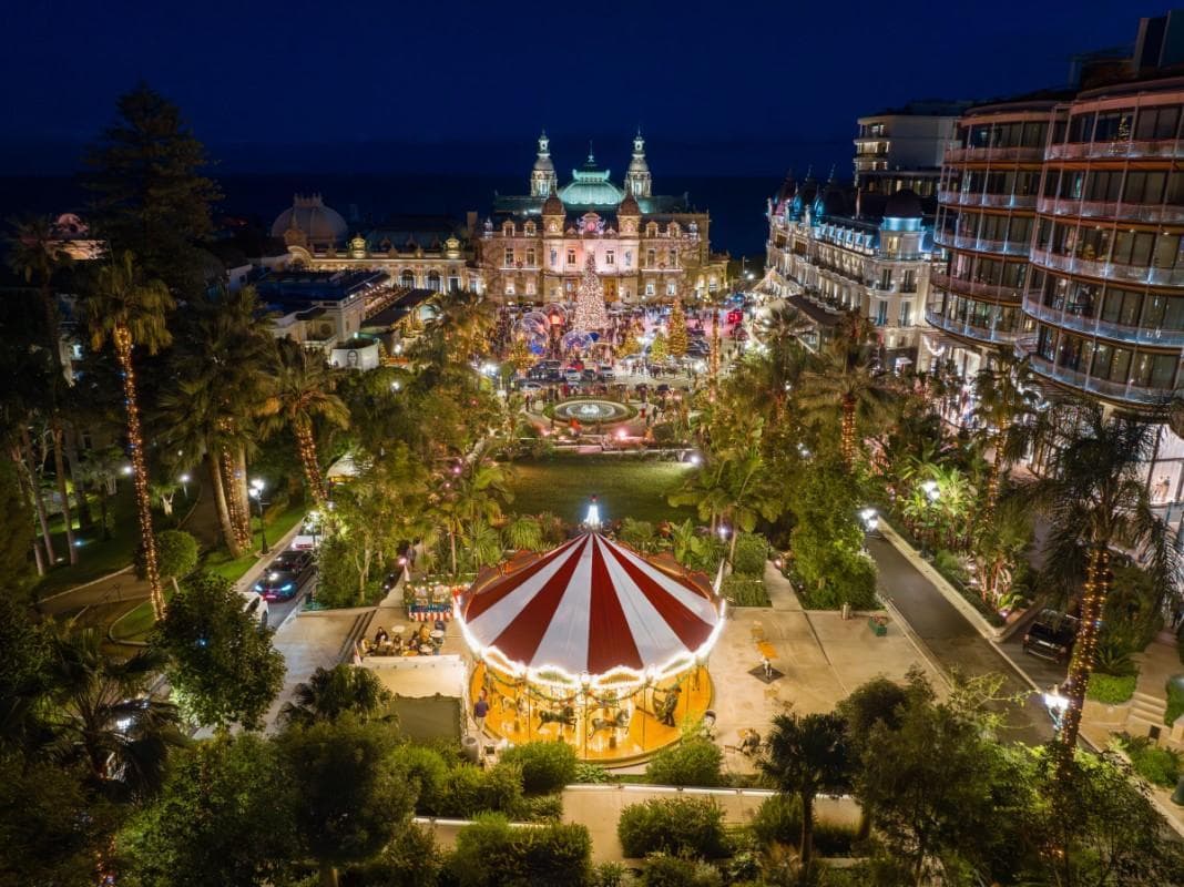 Villaggio di Natale nel Principato di Monaco