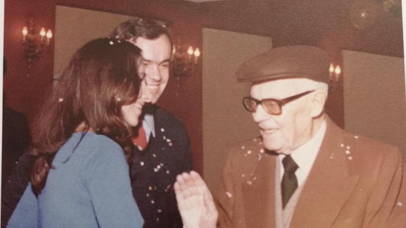 Con Sandro Pertini