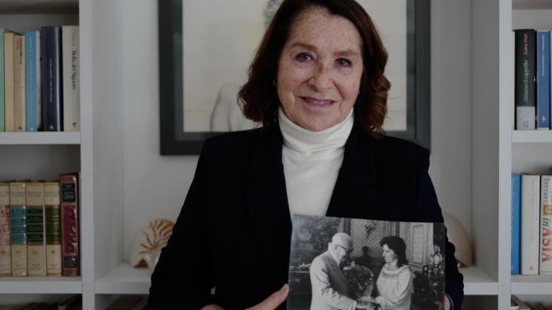 Albertina Gasparoni oggi (foto Concetto Vecchio)