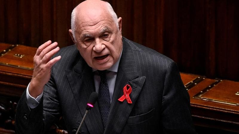 Il ministro della Giustizia, Carlo Nordio, durante il question time alla Camera dei Deputati, Roma, 27 novembre 2024. ANSA/RICCARDO ANTIMIANI