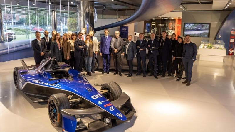 John Elkann in visita alla Maserati
