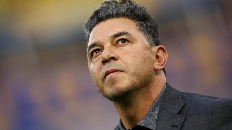 Marcelo Gallardo, tecnico del Rivel