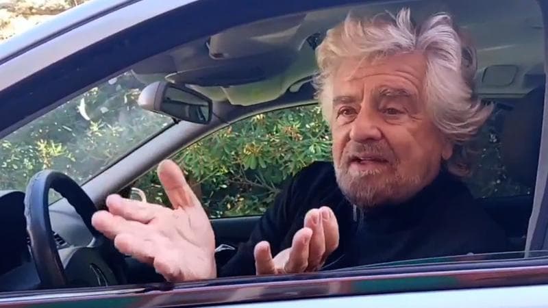 Il fondatore del M5s Beppe Grillo
