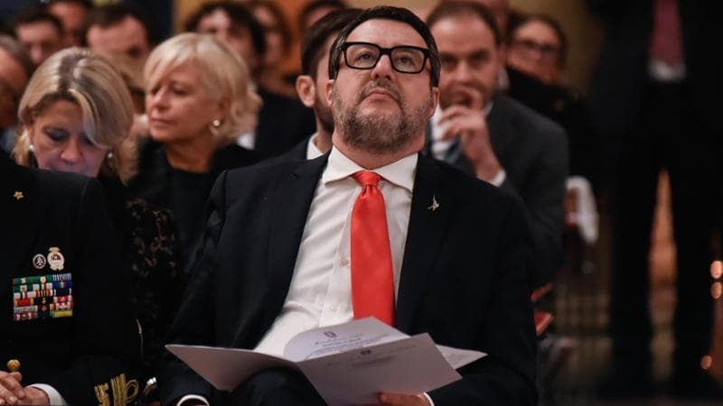 MATTEO SALVINI MINISTRO INFRASTRUTTURE