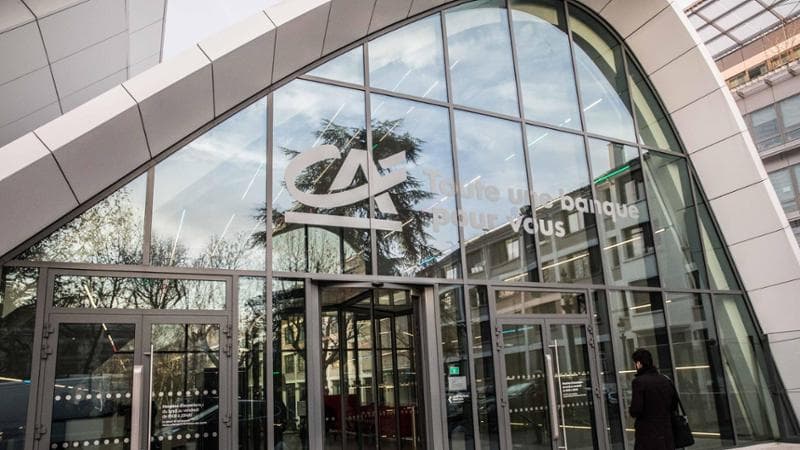 Il quartier generale del Credit Agricole a&nbsp;Montrouge, vicino Parigi.&nbsp;Photographer: Christophe Morin/Bloomberg via Getty Images
