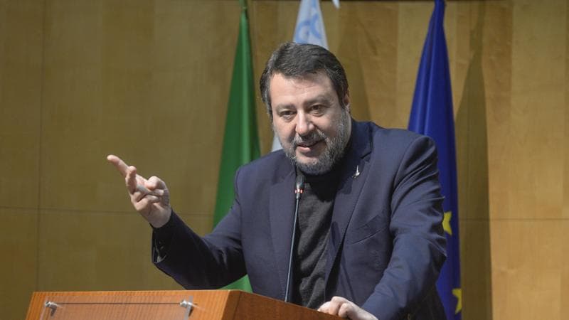 Il&nbsp;leader della Lega Matteo Salvini&nbsp;

