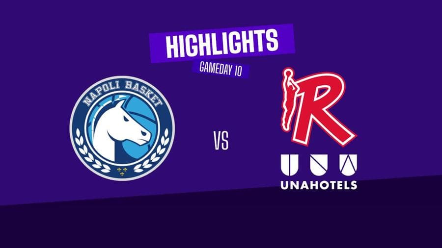 Basket serie A, gli highlights di Napoli - Reggio Emilia