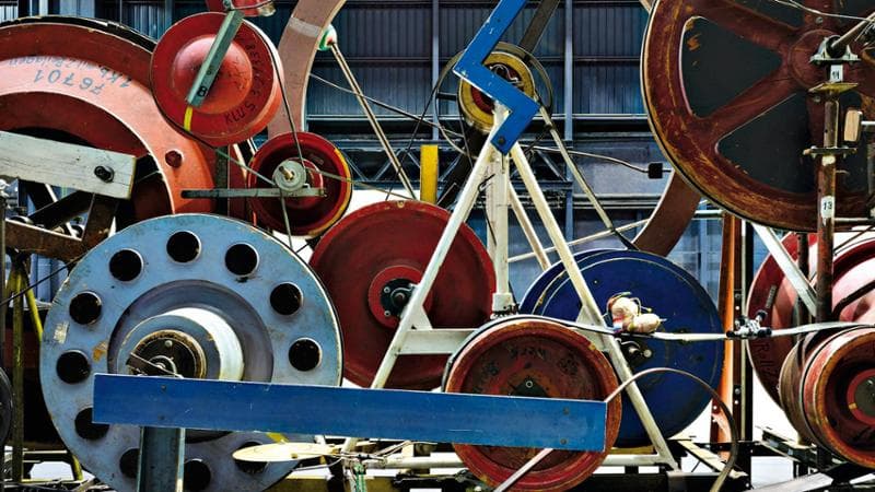 Jean Tinguely,&nbsp;M&eacute;ta-Max (1986, particolare)&nbsp;
