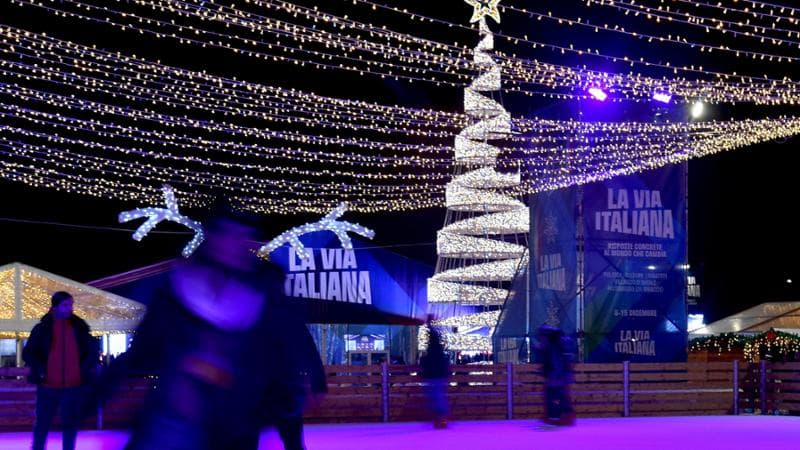 Primo giorno dell’edizione 2024 di Atreju ‘La Via Italiana’ al Circo Massimo
Roma, 08 dicembre 2024. 
ANSA/FABIO CIMAGLIA

