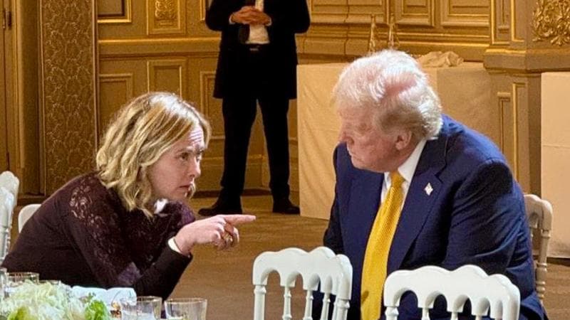Trump elogia Meloni: “È fantastica, piena di energia”