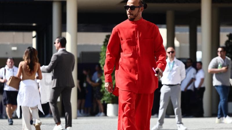 Lewis Hamilton&nbsp;ad Abu Dhabi
